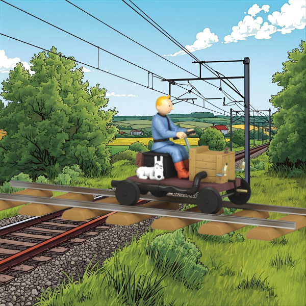 Tim & Struppi 1:24 The Draisine Engine kaufen | Tintin Collectible Car | Hoppla Stuff